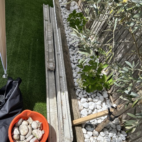 Concrete fence posts 4 - fence,