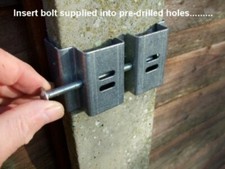 Concrete Fence Post Bracket