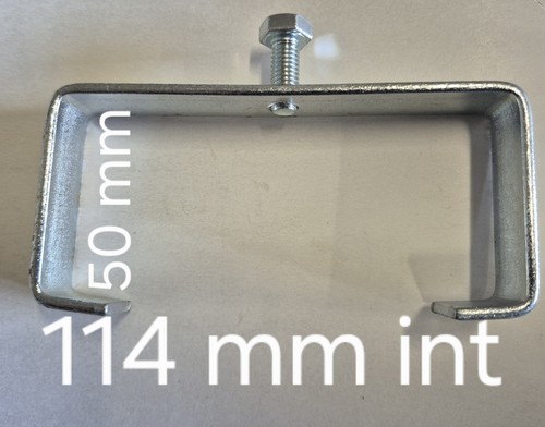 Concrete post brackets 98mm - concrete,