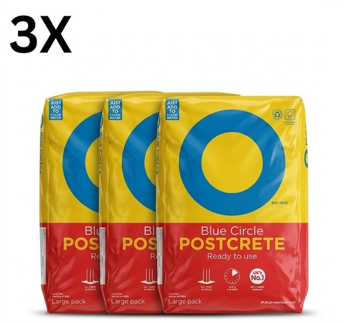 20kg blue circle postcrete - 20kg,
