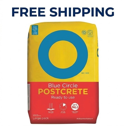 20kg blue circle postcrete - 20kg,