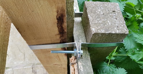 Fix wood post a - wood,